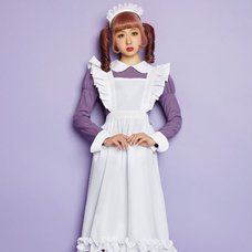 LLL Violet Maid Girl Cosplay Outfit