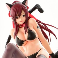 Fairy Tail Erza Scarlet Black Cat Gravure Style 1/6 Scale Figure