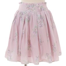 LIZ LISA Bouquet Pattern Skirt
