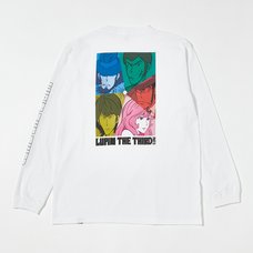 Lupin the Third Part 6 White Long Sleeve T-Shirt