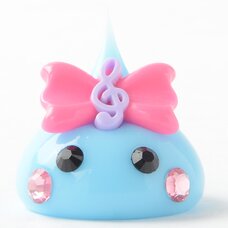 Light Blue Clef Bow Hoppe-chan w/ Strap