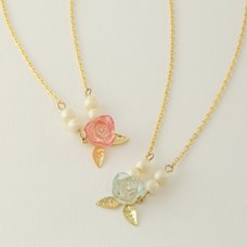Honey Salon Little Jewel Rose Necklace