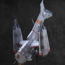Evangelion: 3.0+1.0 Thrice Upon a Time YAGR-3B UNAF Close Air Support VTOL Aircraft 1/72 Scale Figure