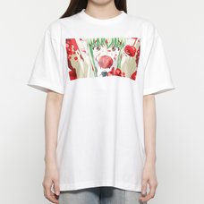 Code Geass: Lelouch of the Rebellion C.C. Tomato Mamire White T-Shirt