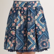 LIZ LISA Handkerchief Pattern Skirt