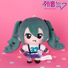 Hatsune Miku Art by Coalowl Plushie Mascot Ver. B