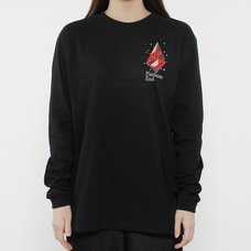 Platinum End Red Arrows Black Long Sleeve T-Shirt
