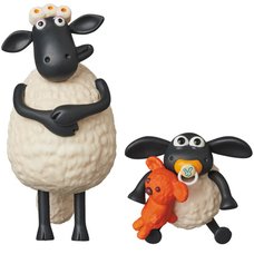 Ultra Detail Figure Aardman Animations #2: Shaun the Sheep Timmy & Timmy's Mum