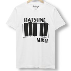 Hatsune Miku Flag White T-Shirt