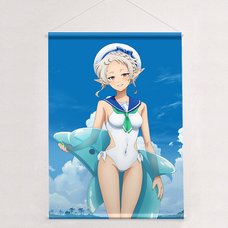 Mushoku Tensei: Jobless Reincarnation II W Suede B2 Tapestry Sylphiette: Marine Sailor Swimsuit Ver. (Re-run)