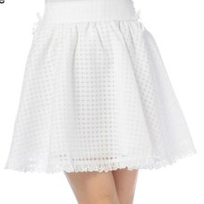 LIZ LISA Gingham Checkered Skirt