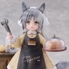 Decorated Life Collection Series Tea Time Cats: Nyan-machi Bakery Clerk Cat Non-Scale Figure