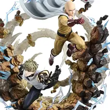 Ultimate Premium Masterline One-Punch Man Saitama & Genos 1/4 Scale Figure DX Edition