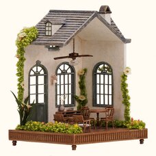 The South French Flower House 1/64 Scale Doll House
