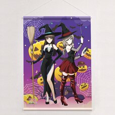 Girls und Panzer das Finale B2 Tapestry Shiho Nishizumi & Chiyo Shimada: Halloween Ver.