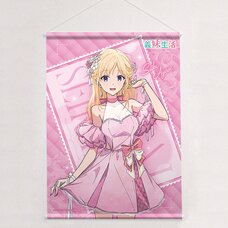 Days with My Stepsister W Suede B2 Tapestry Saki Ayase: Party Dress Ver.