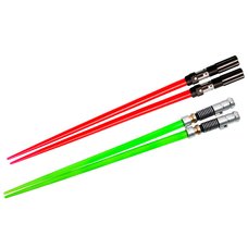Star Wars Lightsaber Chopsticks: Darth Vader & Luke Skywalker Battle Set