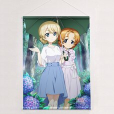Girls und Panzer das Finale B2 Tapestry Darjeeling & Orange Pekoe: Umbrella Ver.