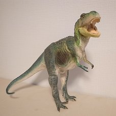 Dinotales Tyrannosaurus: Green Color Soft Vinyl Figure