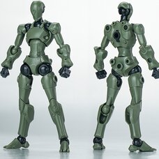 3 Min Project Series Xenostrike Vol. 2 Green 1/18 Scale Plastic Model Kit