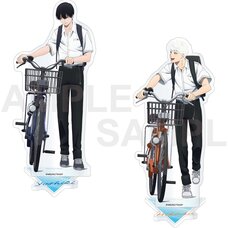 TV Anime The Summer Hikaru Died Acrylic Stand Figure School Commute Series Bike Commute Ver.