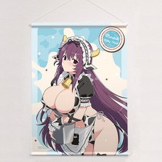 Shinovi Master Senran Kagura: New Link W Suede B2 Tapestry Murasaki: Milky Maid Ver.