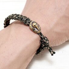 EVA x E-No. Products Angel Nylon Bracelet (Brass)
