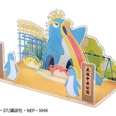 Cardcaptor Sakura: Clear Card King Penguin Acrylic Diorama Background