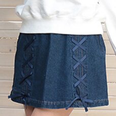 LIZ LISA Denim String Skirt