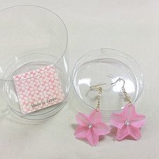 aller au lit Origami Sakura Earrings