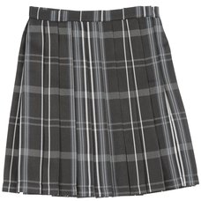 Teens Ever Black x Gray High School Uniform Skirt