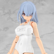 Frame Arms Girl Mizuki: School Swimsuits White Ver.