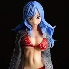 Fairy Tail Juvia Lockser: Gravure Style Red Bikini See-Through Shirt SP 1/6 Scale Figure