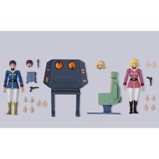 Gundam Military Generation Collection EX Mobile Suit Gundam White Base Bridge Radio Operator Desk Set