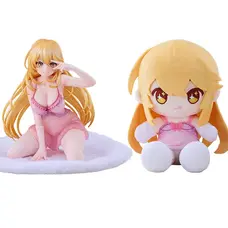 A Certain Scientific Railgun T Misaki Shokuhou: Negligee Ver. 1/6 Scale Figure Plushie Set