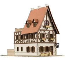 Is the Order a Rabbit?? Anitecture Rabbit House 1/150 Scale Papercraft Kit