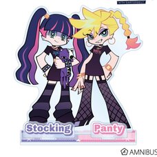 New Panty & Stocking with Garterbelt Big Acrylic Stand w/ Parts Panty & Stocking: Model Ver. B