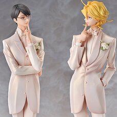 Doukyusei Hikaru Kusakabe & Licht Sajo: Wedding Ver. Non-Scale Figure Set