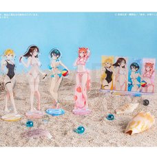 Rent-A-Girlfriend Swimsuit and Girlfriend Acrylic Stand Figure Collection