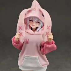 Party Animal Girl Loungewear Rabbit Hoodie (Figure Not Included)