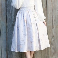LIZ LISA Tweed Floral Skirt