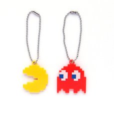 Pac-Man & Blinky Ball Chain Mascot Set