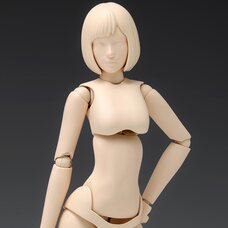 1/12 Scale Movable Body Female Type [Ver. A] Plastic Model SR-022