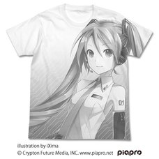 Hatsune Miku V3 2.0 Ver. White T-Shirt