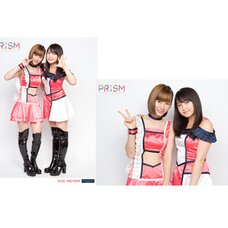 Morning Musume。'15 Fall Concert Tour ~Prism~ 2L-Size Two Shot Photo Set (Riho Sayashi x Erina Ikuta)