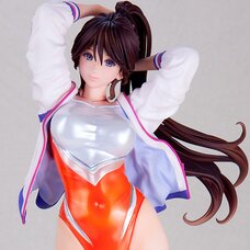 Original Yasumi-chan Series No. 254 Renkyu-san -Rhythmic Gymnastics Club Practice Begins- Molding Color Ivory 1/7 Scale Garage Kit Figure