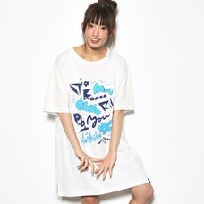 Love Live! Sunshine!! Aqours Members White T-Shirt Dress