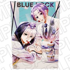 Blue Lock Aurora Mini Acrylic Art Pale Tone Series Seishiro Nagi & Reo Mikage