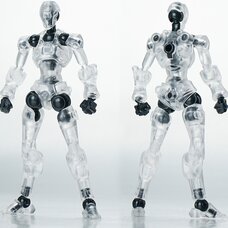 3 Min Project Series Xenostrike Vol. 2 Transparent 1/18 Scale Plastic Model Kit