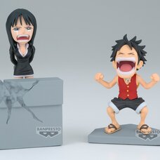 World Collectable Figure One Piece Log Stories Monkey D. Luffy & Nico Robin